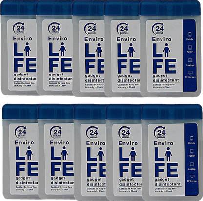 Envirolife Gadget Disinfectant - Certified 24-Hr Protection with Single Spray for Mobiles, Laptops, Computers, Gaming