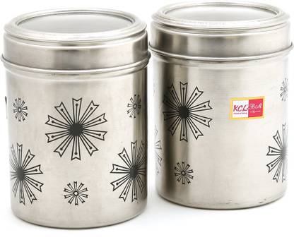 KCL Steel Tea Coffee & Sugar Container  - 750 ml