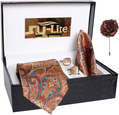 nu-Lite Satin Tie & Cufflink