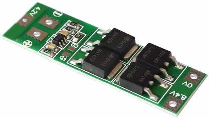 Manushre Manas Enterprises 2S 20A 7.4V 8.4V 18650 Lithium Battery Protection Board/BMS Board Standard Electronic Components Electronic Hobby Kit