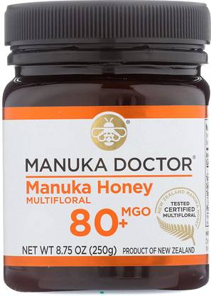 Manuka Doctor 24+ Bio Active Manuka Honey, 80+ MGO 8.75 oz