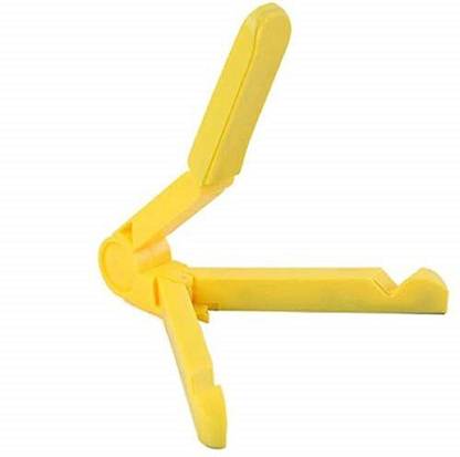 Cubern Foldable Adjustable Tablet Holder Portable Fold-UP Stand (Yellow) Mobile Holder