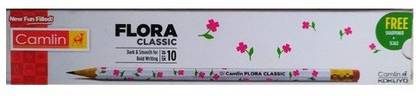 Camlin flora classic 40 pencil 4 erasers 4 sharpner Pencil