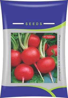 VibeX ™ AFC-484 Radish Red Round Seeds Seed
