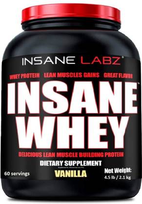 insane labz INSANE Whey Delicious Lean Muscle Building Protein Whey Protein