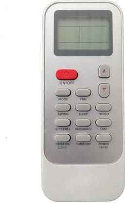 SHIELDGUARD DG11J1-11 DG11J1-34 AC Remote Control No. 231, Compatible for 3D Cool AC Whirlpool Remote Controller