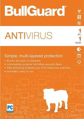 BullGuard Anti-virus 1 User 1 Year