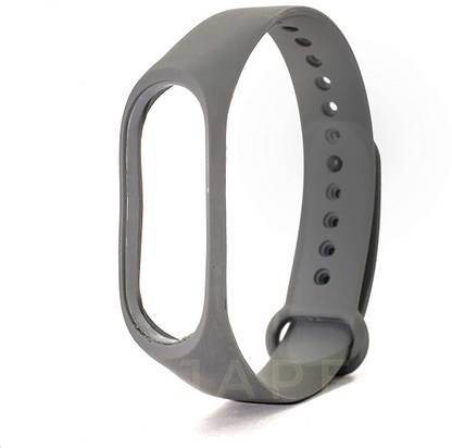 Jape Silion Adjustable Wristband Xiaomi Mi 3/ Mi 4 Band Watch Strap Bracelet (Not Compatible with Mi Band 1/2, Grey) Smart Band Strap