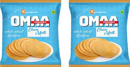 Omaa Khakhra Cheese masti (pack of 2)