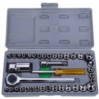 SNEH CREATION 40 Pc Socket Tool Kit Socket Set (Pack of 40) Socket Set