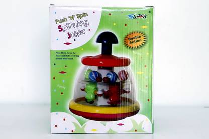 Khwaish push n spin toy