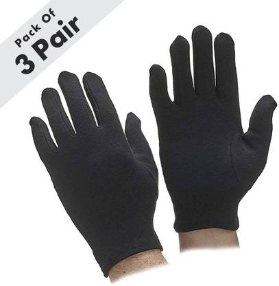 Rai Cotton Hand Gloves Pack of 3 Inner Gloves