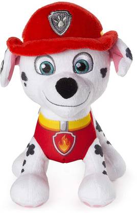 PAW PATROL Basic Plush Marshall Soft Toys  - 8.3 cm