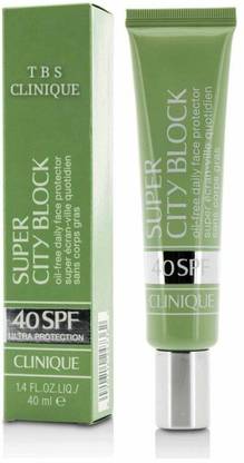 TBS CLINIQUE Sunscreen - SPF 40 PA++++ Clinique Super City Block Oil - Free Daily Face Protector SPF 40