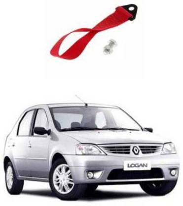Auto Mac Front Rear Car Auto Trailer Towing Strap Bumper Hook Red Color for mahi logan Front and Rear Mount Towing Hook