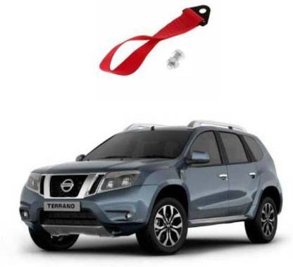 Auto Mac Front Rear Car Auto Trailer Towing Strap Bumper Hook Red Color for nissan terrano Front and Rear Mount Towing Hook