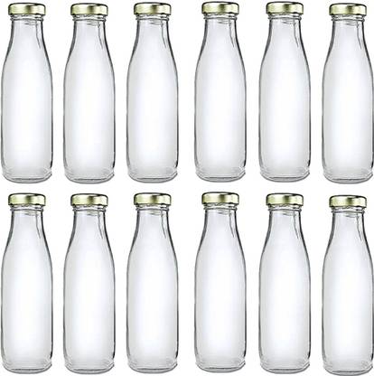 AFAST Water/ Milk Bottle With Lid, Set Of 12, 1000 ml -RT107 1000 ml Bottle