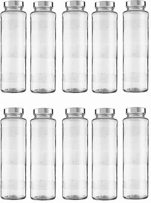 1st Time Water/ Milk Bottle With Lid, Set Of 10, 750 ml -RT69 750 ml Bottle