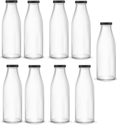 1st Time Water/ Milk Bottle With Lid, Set Of 9, 1000 ml -RT44 1000 ml Bottle