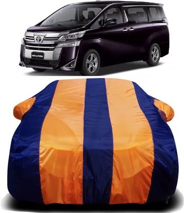 AXLOZ Car Cover For Toyota Vellfire (With Mirror Pockets)