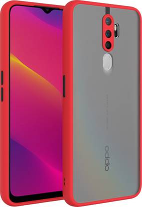 MECase Back Cover for OPPO A5 2020 Back Case Full Camera Protection Smoke Matte Finish Cover, OPPO A9 2020