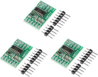 Manushre Manas Enterprises Hx711 Weight Weighing Load Cell Conversion Module Sensors Ad Module for Arduino ( Pack of 3 ) Micro Controller Board Electronic Hobby Kit