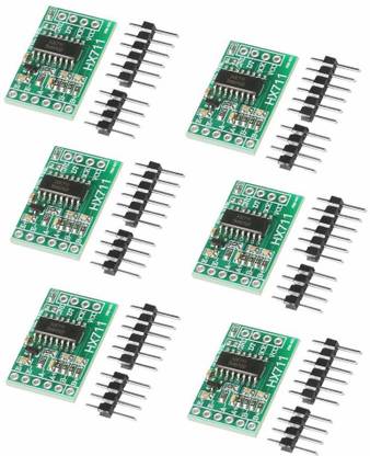 Robotronics Hx711 Weight Weighing Load Cell Conversion Module Sensors Ad Module for Arduino Microcontroller ( Pack of 6 ) Micro Controller Board Electronic Hobby Kit
