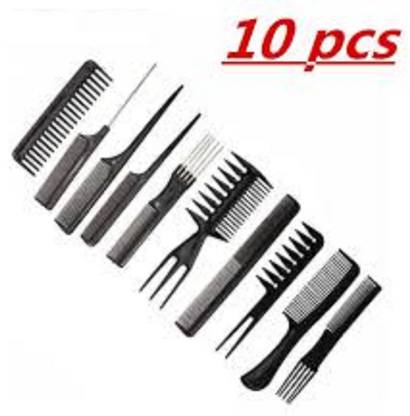 MISS&MAM Collection4u Professional Salon Hair Comb Set Pack Of 10