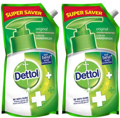 Dettol Original Liquid Handwash Hand Wash Pouch