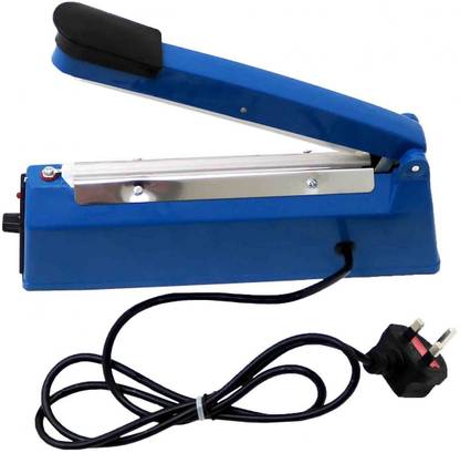 MEZIRE Impulse Heat Sealer Manual Bags Sealer Heat Sealing Machine 12 Inch Impulse Sealer Machine for Plastic Bags PE PP Bags with Extra Replace Element Grip (multicolor) Table Top Heat Sealer