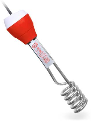 Braxton Shock-Proof Brass Red 2000 W Immersion Water Heater Rod 2000 W Shock Proof Immersion Heater Rod