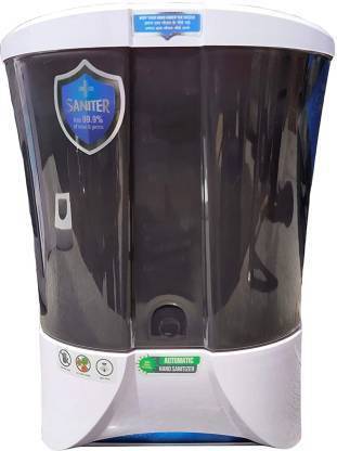 saniter Automatic Touch Less Sanitizer Dispenser 8 Liter Capacity with 1 year warranty|office and work place| Drop Type 8 L Liquid Dispenser