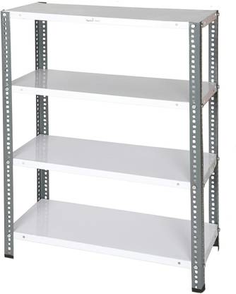 Babbar steel Multipurpose Storage Rack for Shoes, Clothes, Books ad Utility 24 Gauge (Color-Grey) Luggage Rack