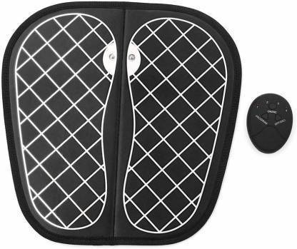 PENINSULA EMS Electric Adjustable 6 Vibration Modes 10 Frequency Feet Muscle Massage Mat for Blood Circulation Improve, Pain Relief Massager (Black) EMS Electric Adjustable 6 Vibration Modes 10 Frequency Feet Muscle Massage Mat for Blood Circulation Improve, Pain Relief Massager (Black) Massager