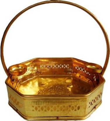 Maa Pooja Dalia Set dalia Brass