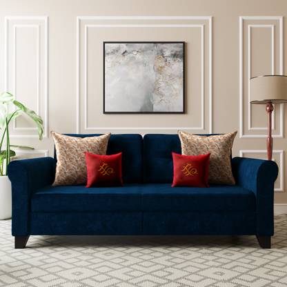 Sri Padmavati Fabric 3 Seater  Sofa