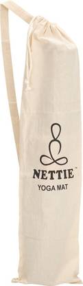 NETTIE yoga mat cotton carry bag
