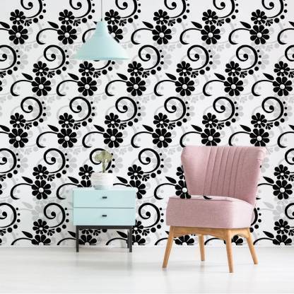 shine interiors Wall Stencils Design Reusable Sheet (Size 16 X 24 Inch). alankarik Stencil