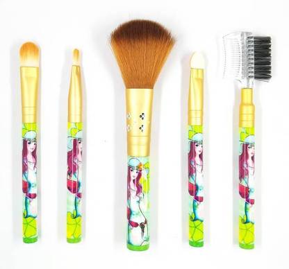 Music Flower GOOD QAUKITY SET OF 5 MAKEUP BRUSH.
