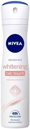 NIVEA whitening talc touch Deodorant Spray - For Women