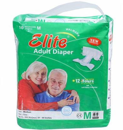 Elite ADULT DIAPER M SIZE Adult Diapers - M
