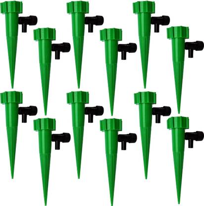 TechHark Set of 12 Pieces Spikes for Home Garden Drip Irrigation Kit