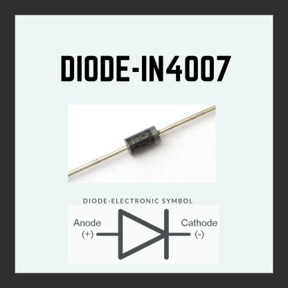 30 Stück 1A 1000V Diode 1N4007 IN4007 DO-41 für Arduino Raspberry Pi basteln