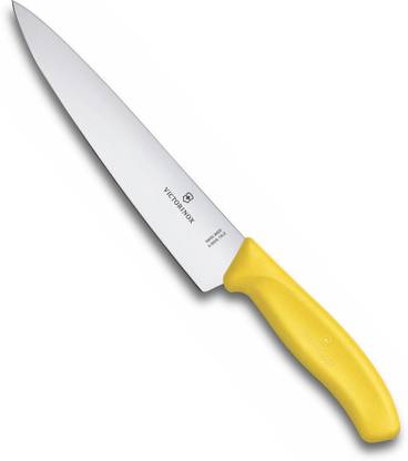 Victorinox 1 Pc Stainless Steel Knife Swiss Classic, Carving Knife, Normal, 19 Cm, Yellow