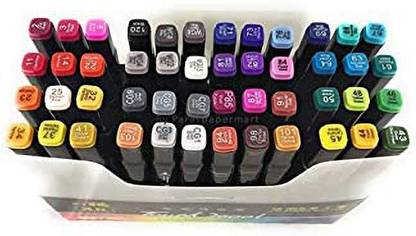TouchCool Twin Headed Sketch Marker for and Impression Good for Art Lovers and Artist