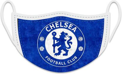 Via del Corso CHELSEA F.C. MASK Reusable, Washable Cloth Mask With Melt Blown Fabric Layer
