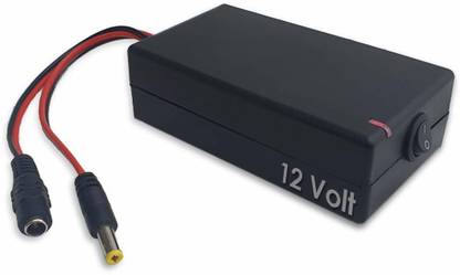 ENRAGE EN12V 12 Volt 2A DC Power Backup UPS Battery Pack for Wi-Fi Router, Set top Box Power Backup for Router