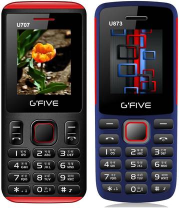 GFive U707 & U873 Combo of Two mobiles