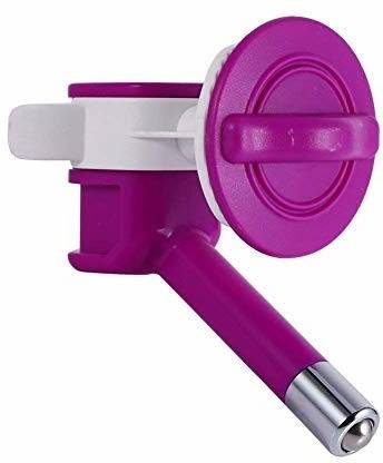 DogTrust Pet Water Dispenser, Automatic Nozzle Drinker Hanging Dog Cat Puppy Drinking Fountain Water Feeding Bottle Kettle, Medium Pink