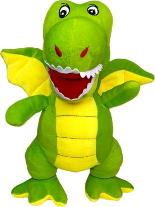 Love And Joy Premium Quality Grean Dragon Soft toy for kids  - 55 cm